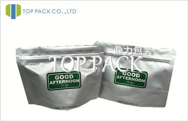 Aluminum Foil Stand Up Food Pouches With Ziplock 80micron - 200micron