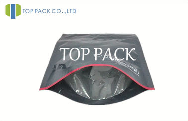 Coffee Printed Stand Up Bags With Zip Lock PET / AL / PE Multilayer Laminated