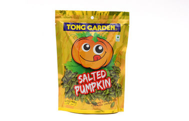 Customize Laminated Plastic Stand Up Bag For Pumpkin Snacks