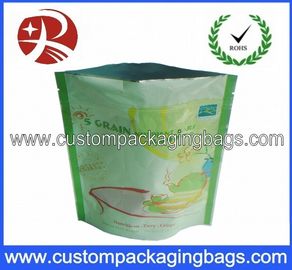 Candy PET / AL / PE Bottom Gusset Coffee Packaging Bag With Zipper