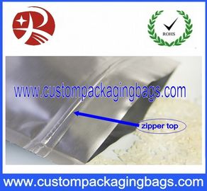 Waterproof Stand Up plastic zipper bag Packaging Oxygen resistance