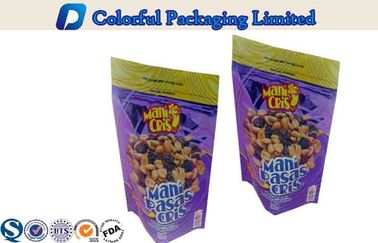 High barrier durable Customized Resealable Stand up Pouches for food packaging