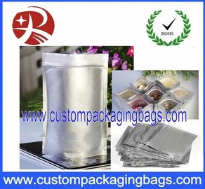 Moisture Proof Stand Up Pouches , vacuum sealed storage bags