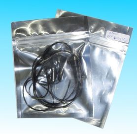 Antistatic Flat Foil Pouch Packaging Noni Three Side Seal with Zipper