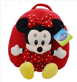 Lovely Disney Kids School Backpacks Minnie Mouse School Bag for Baby Girl