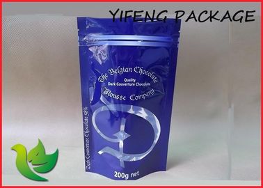 Oxygen Resistance High Puncture Stand Up Zipper Pouch Bags For Shampoo Packaging