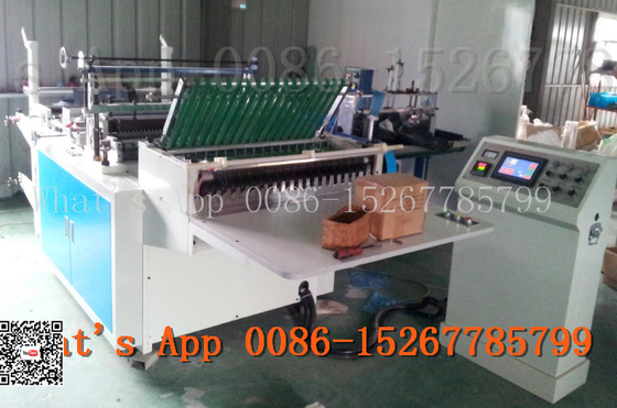 Double Sides Hot Sealing Plastic Bag Making Machine For Bread Packing