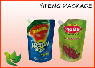 Customized Design Stand Up Spout Pouch For Liquid Food Packaing