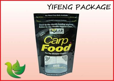 Stand Up Food Packaging Zip Lock Plastic Bags Custom Printed 250g 500g