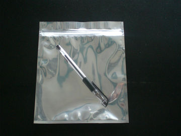 Zip Lock Aluminum Foil Pouch Packaging Bag For Meat Bread Flexible