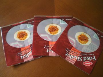 OEM PET / CPP Flexible Dry Food Packaging Pouches Vacuum Heat Sealed