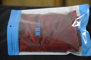 Polyethylene Zip Lock Stand Up Packaging Bags For Sports Clothes