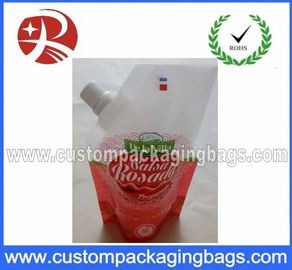 Custom Stand Up Spout Pouches , Reusable Stand Up Food Pouches