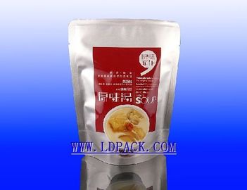 AL Laminated Metallized Stand Up Pouches Alternative Wine Packaging