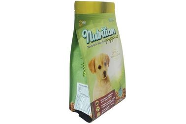 Plastic Biodegradable Cat Litter Bags Printed Quad Packaging OEM