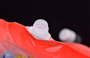 Aluminum Foil Stand Up Pouch Washing Liquid With Spout , 500ml / 250ml Customized