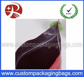 Stand up Aluminum Foil Pouches With Zipper / Aluminum Foil Zip Lock Pouches
