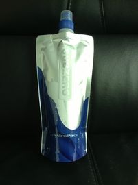 Reusable Aluminum Foil Bag Stand Up Pouch With Spout for Wine