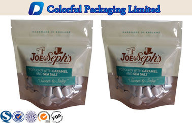 Eco-friendly Stand Up Pouch , Food Packaging Bag with Ziplock