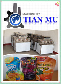 Mini stand up pouch filling and capping machine