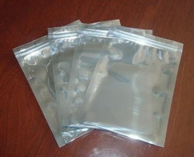 Antistatic Flat Foil Pouch Packaging Noni Three Side Seal with Zipper