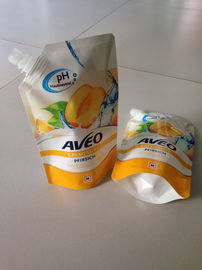 Laminated Spouted Pouches Packaging Poly Bags for Soybean Milk