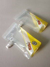 Laminated Spouted Pouches Packaging Poly Bags for Soybean Milk