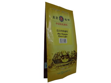 Zipper Standing Coffee Packaging Bags Water Proof With Gravure Printing