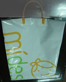 Side Gusset Bag Custom Plastic Shopping Bags With Handles