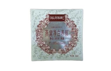 Aluminum Foil Custom Packaging Bags , High Barrier Facial Mask Pouch