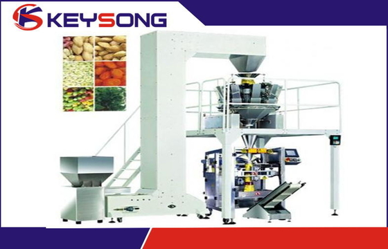 ISO9001 Nuts Filling Packing Machine , Automated Food Packaging