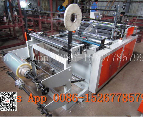 Double Sides Hot Sealing Plastic Bag Making Machine For Bread Packing