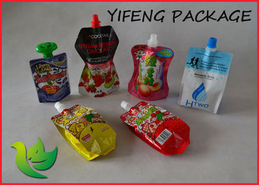 Custom Printed Barrier Spout Pouch For Liquid Water Juice or Jelly