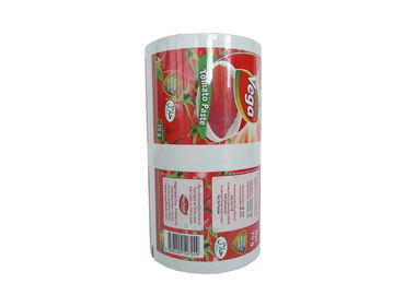 Recyclable Printed Laminated Pouch Stock Heat Seal For Tomato