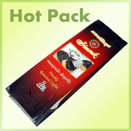 Foil coffee packaging bag/coffee bag side gusset