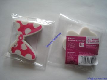 self sealing bag packing eraser,opp bag packed eraser,promotional use