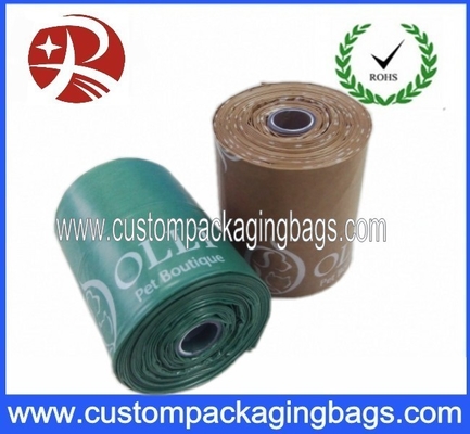 LDPE EPI Biodegradable Dog Poop Bags With Roll For Doggy