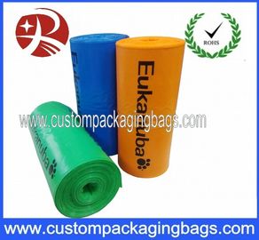 Custom Disposable Plastic Dog Poop Bag With LDPE + OXO Biodegradable