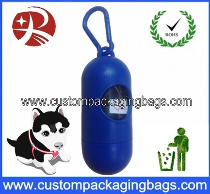 Scented Biodegradable Dog Poop Bags / Dog Waste Bags With Dispenser