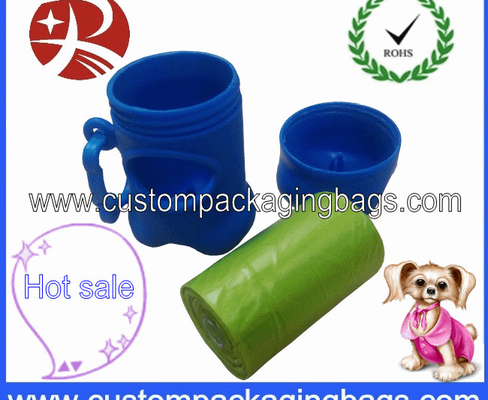 Custom Corn Starch Biodegradable Dog Poop Bags With Logo Printed