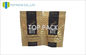 50g Custom Printed Ziplock aluminum Foil Stand Up Pouch Dry Beef Snack