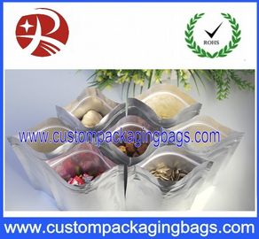 Snacks Stand Up zipper lock Bag Round Corners And Circle Hole