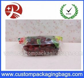 Grape Plastic Laminated Slider Ziplock Fresh recycled bottom gusset bags