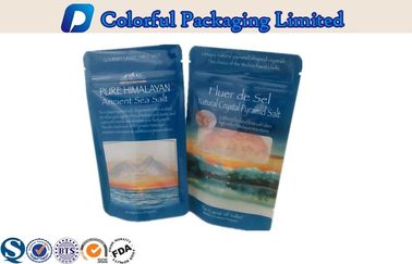 Degradable Soft Salt seafood biodegradable Plastic Stand Up Pouch With Window