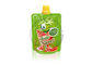 Gravure printing Spout Stand up pouch for food / Jelly spout pouch