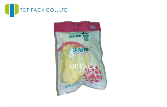 PET / PE Printed Laminated Pouches Hanging Hole Three Side Sealing