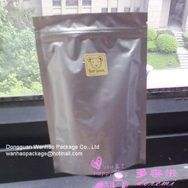 Aluminum Foil Zip Lock Bag  / Resealable Foil Stand UP Pouches