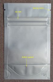 Dry Fruit Foil Ziplock Bags Stand Up Pouches With Transparent Window
