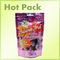Resealable Stand Up Pouches With Zipper / High quality plastic food packaging bag