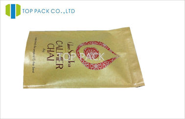 Foil Lined Kraft PaperCoffee Packaging Bags For Food Packaging